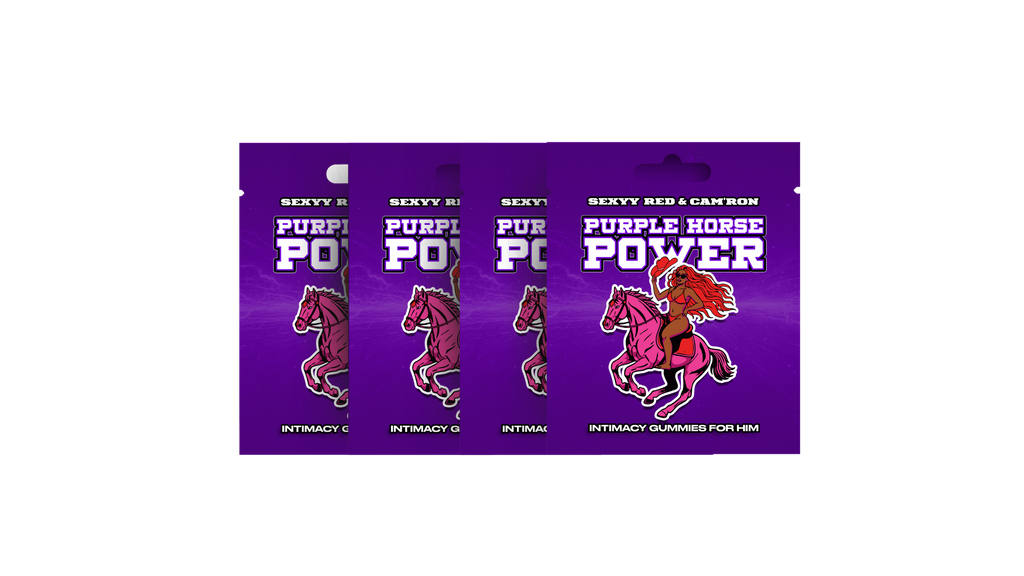 *PRE-ORDER* Purple Horse Power | 4-Pack